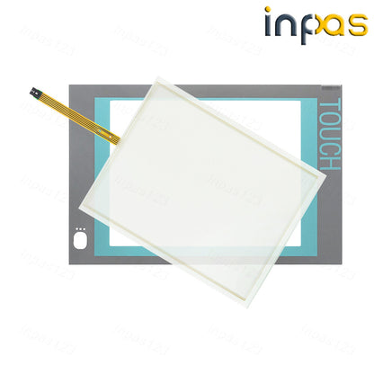 new For 6AV7843-0BF10-0CB0 6AV7 843-0BF10-0CB0 Touch screen glass +Protective flim