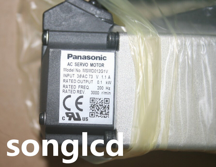 Panasonic MSMD012G1V Servo Motor - New in Box - PANASONIC