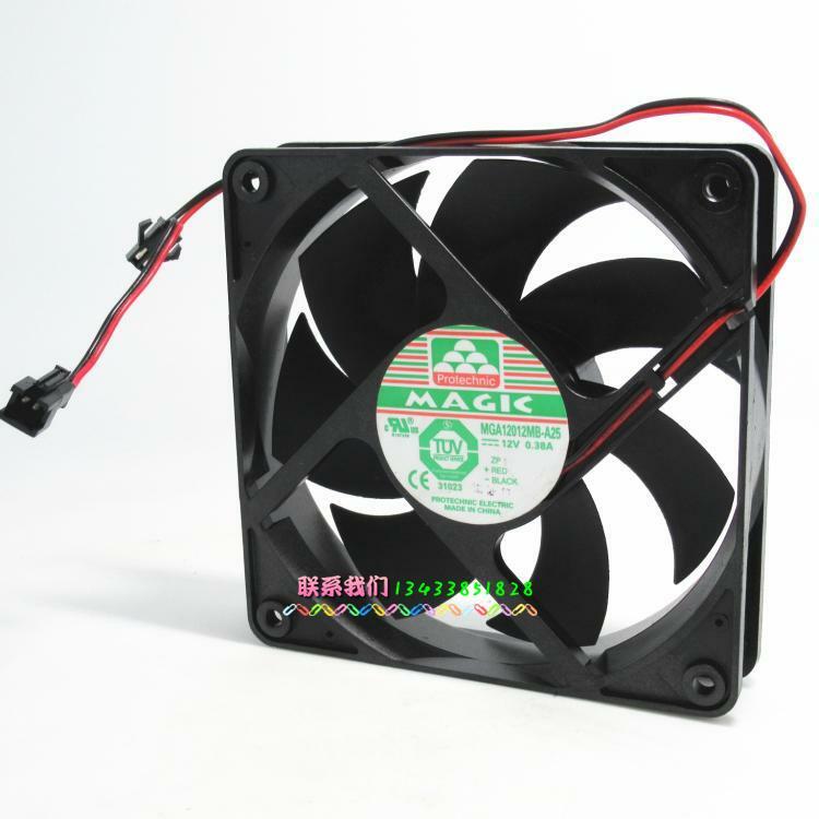 1pcs  MAGIC MGA12012MB-A25 12025 12V 0.38A cooling fan