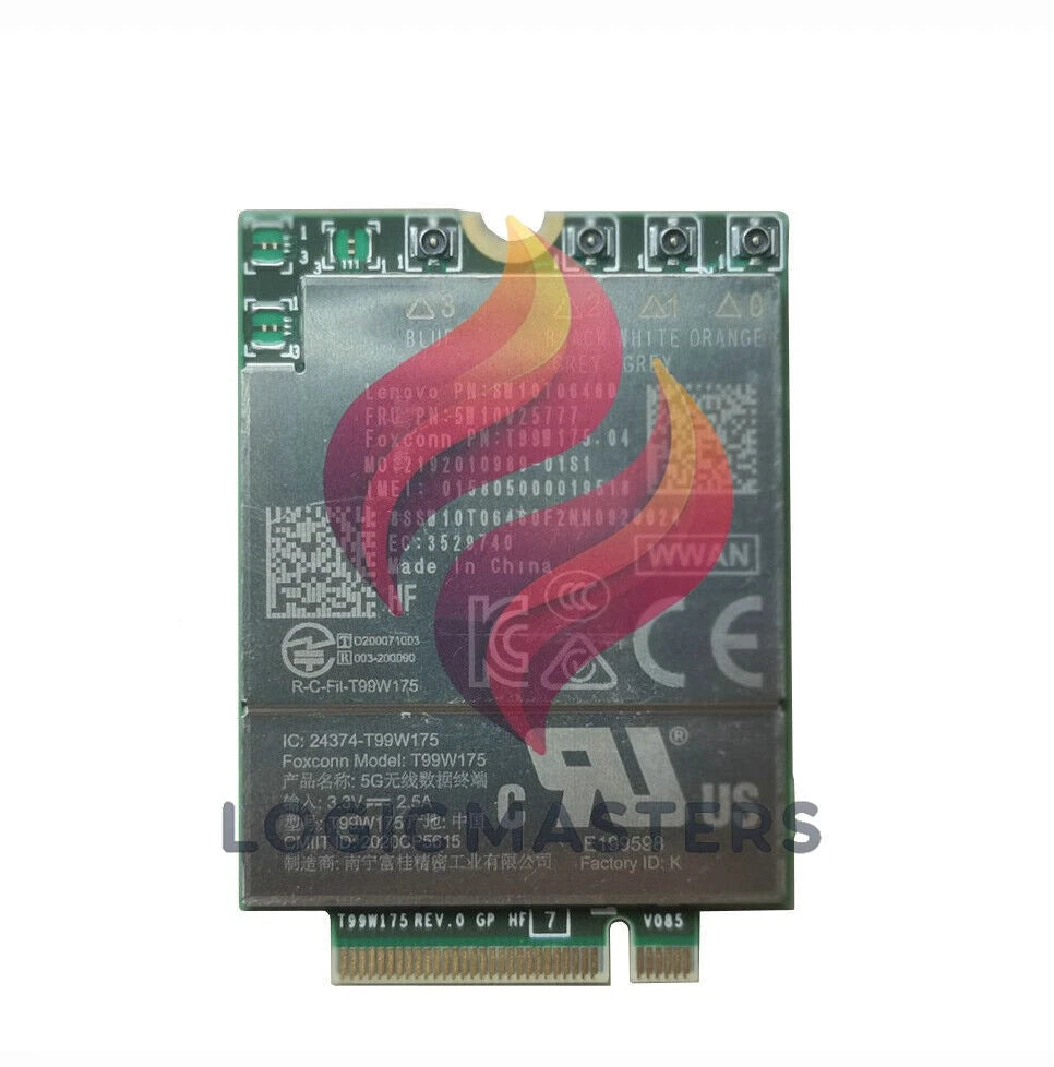 For ThinkPad X1 Nano Gen 1 T14s Gen 2 Wireless LAN Module SDX55 S6 5W10V25771