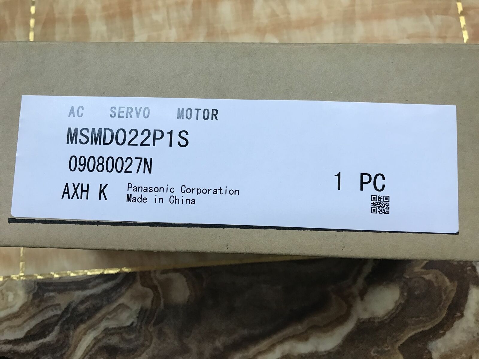 Panasonic AC Servo Motor MSMD022P1S - PANASONIC