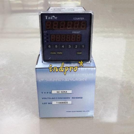 new 1PCS SC-62KA Counter AC/110V/220V 50/60Hz