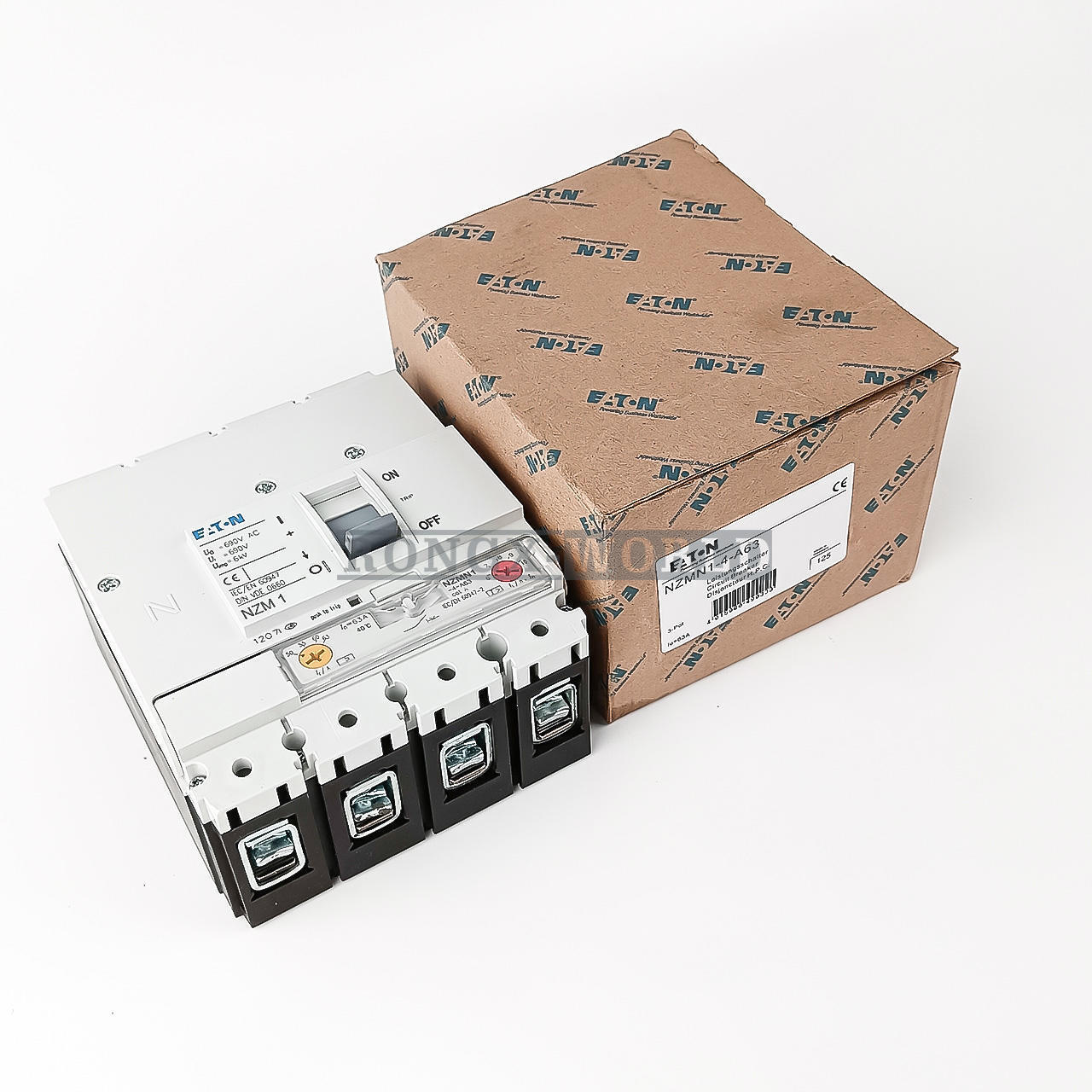 new 1PCS Eaton Circuit breaker NZMN1-4-A63 - EATON