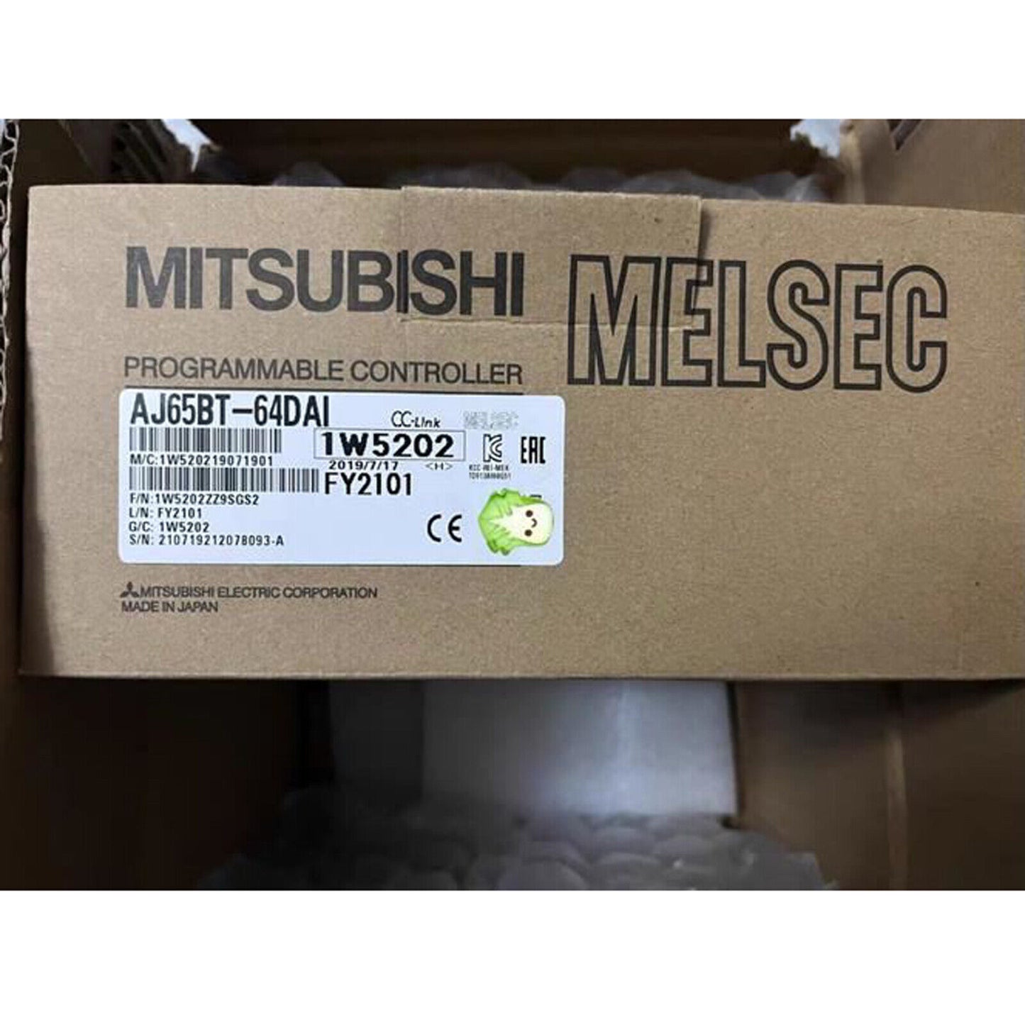 Mitsubishi AJ65BT-64DAI One-Year PLC - MITSUBISHI