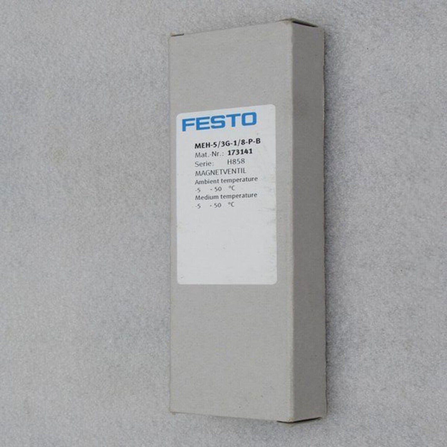 new 1PC FESTO MEH-5/3G-1/8-P-B 173141 Solenoid Valve - FESTO