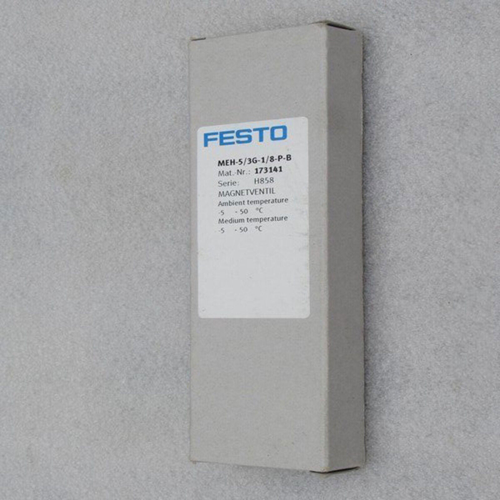 new 1PC FESTO MEH-5/3G-1/8-P-B 173141 Solenoid Valve - FESTO