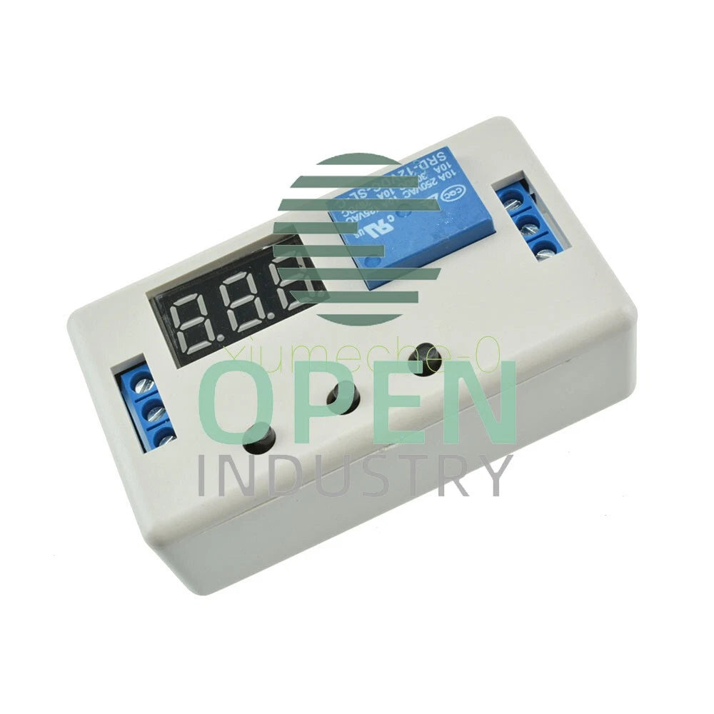 12V LED Automation Delay Timer Control Switch Relay Module with case