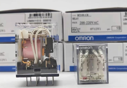 1Box/10pcs  Omron MY4N-CR MY4NCR Relays Free Ship