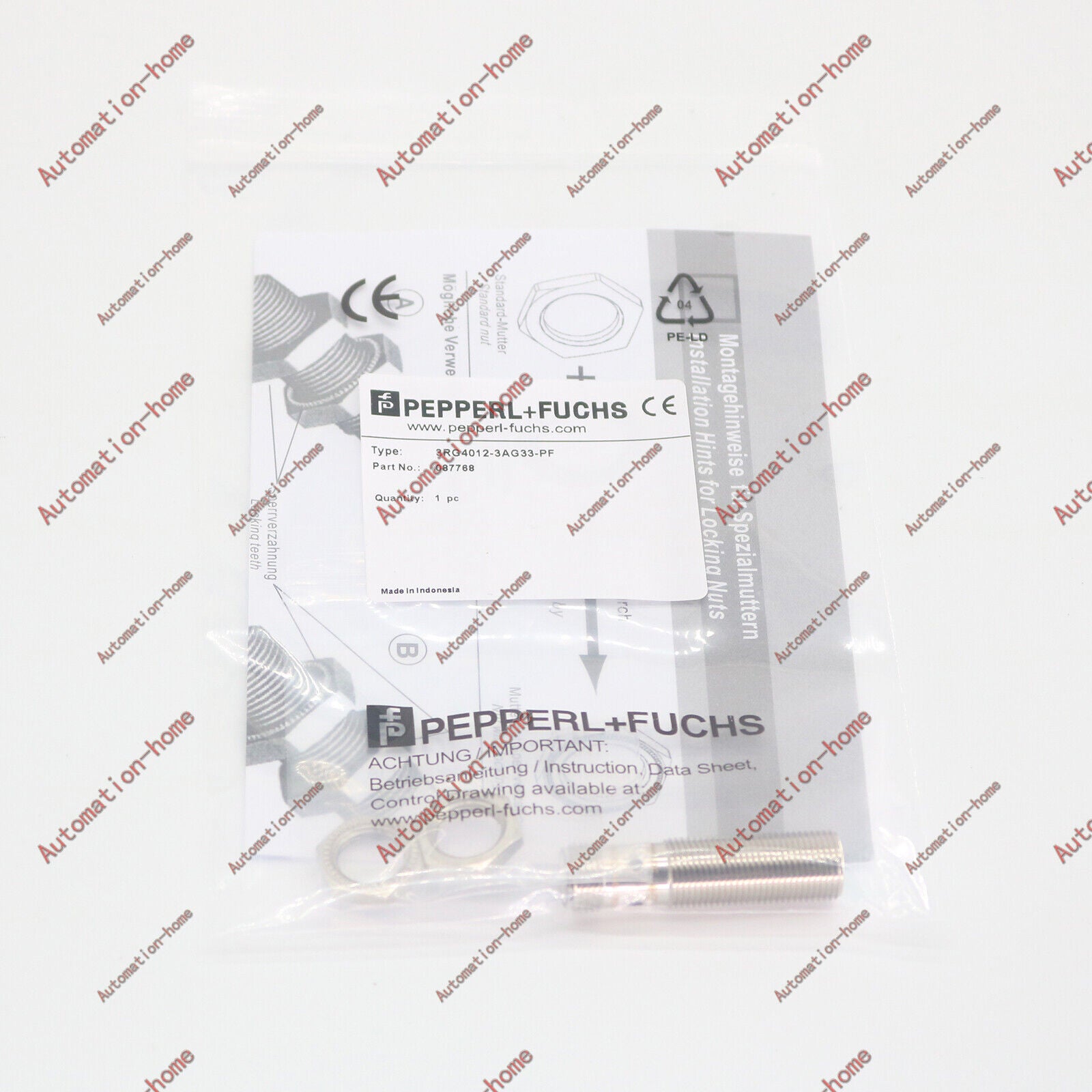 Pepperl+Fuchs 3RG4012-3AG33-PF Proximity Sensor, 1PC, High Quality Sensor for Various Applications - PEPPERL+FUCHS
