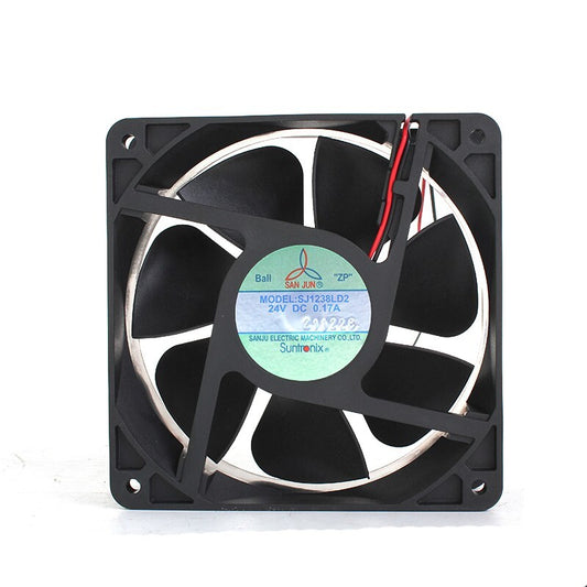 SANJUN SJ1238LD2 12038 24V 0.17A 2-wire silent inverter cooling fan