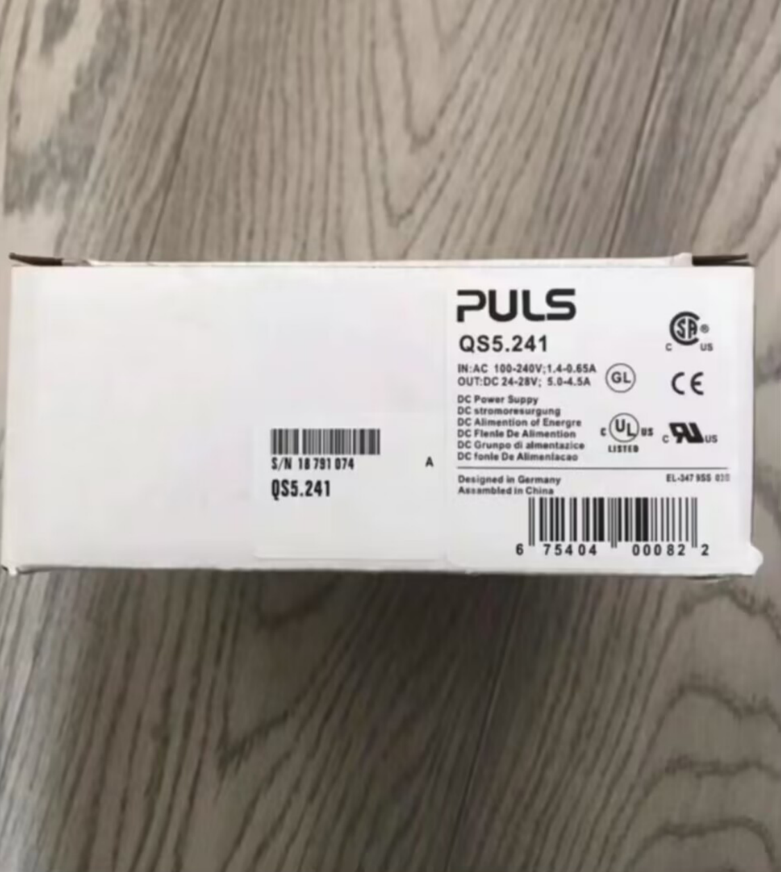 new Puls QS5.241 Power Supply Output 24-28VDC In Box Ship - PULS
