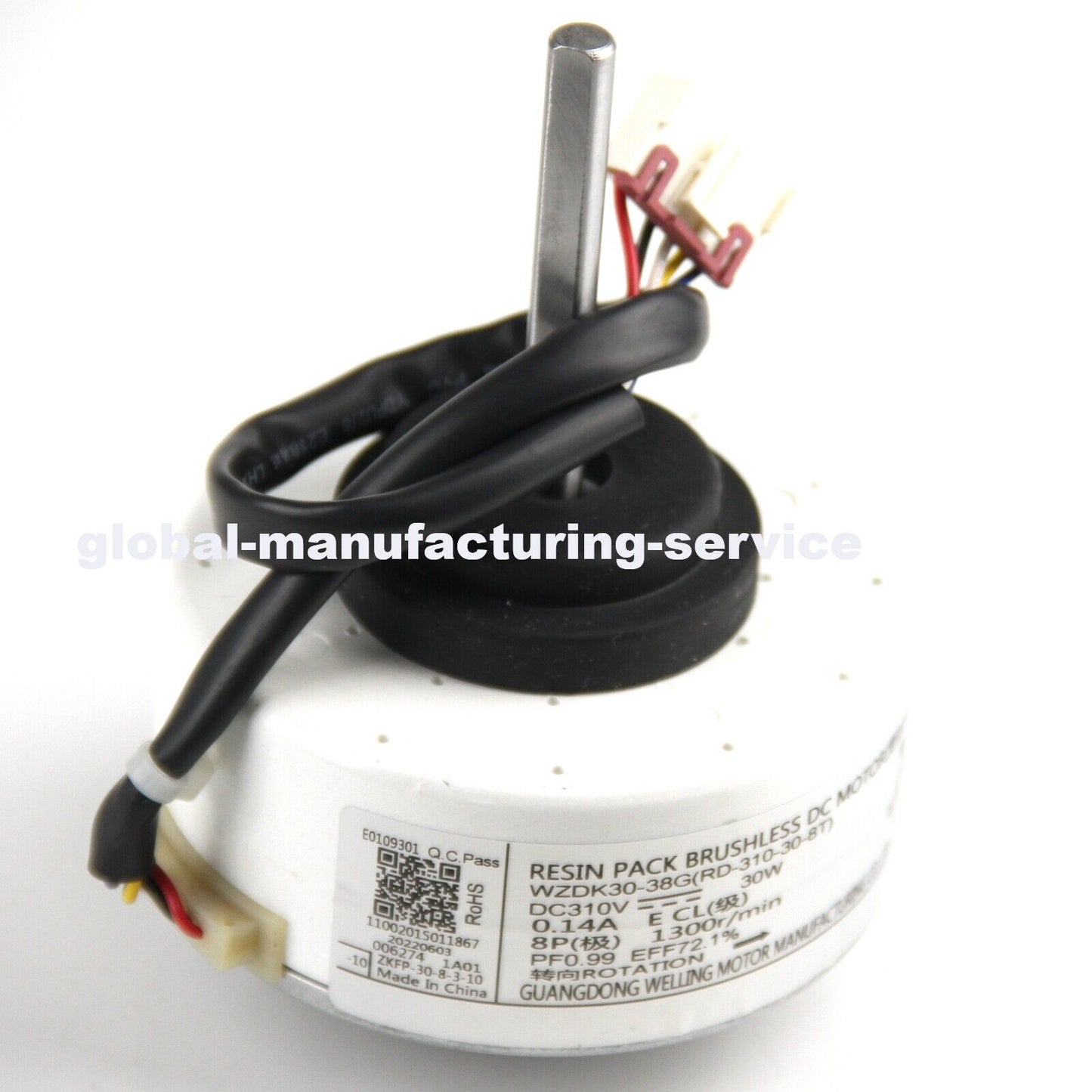 In Box WZDK30-38G Air Conditioning Motor with 220V 50Hz 1.5HP Efficient cooling system - IN BOX