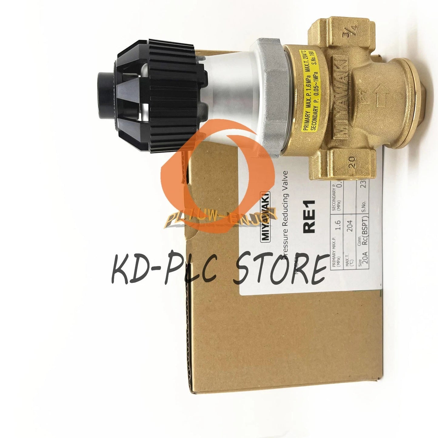 1PCS MIYAWAKI Vacuum Sterilizer Pressure Maintaining Valve RE1 DN20