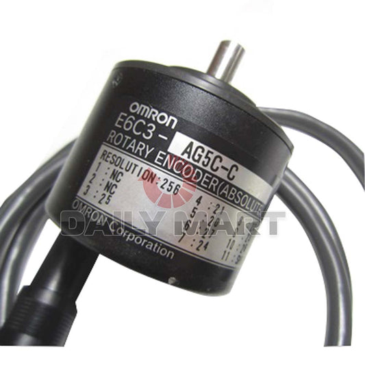 new OMRON E6C3-AG5C 256P/R OPTICAL ROTARY ENCODER 12-24V PLC MODULE