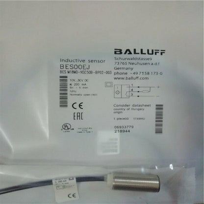 BALLUFF SENSOR M18MD-NSC50B-BP02-003 - BALLUFF