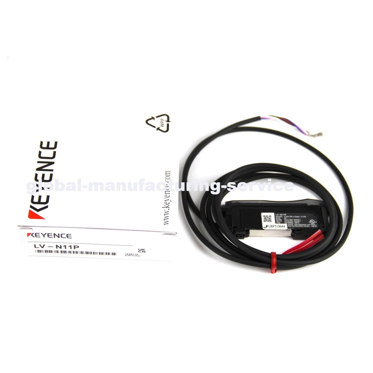 KEYENCE LV-N11P Laser Sensor Amplifier for High-Power Applications - KEYENCE
