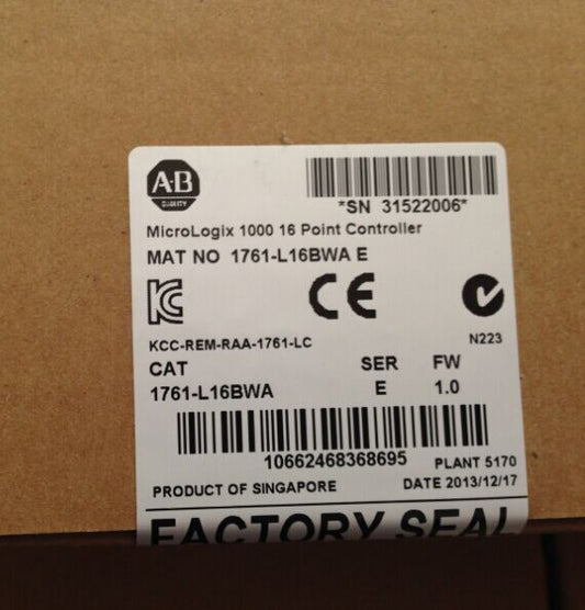 new 1PC 1761-L16BWA AB Rockwell Processor PLC Controller - ROCKWELL