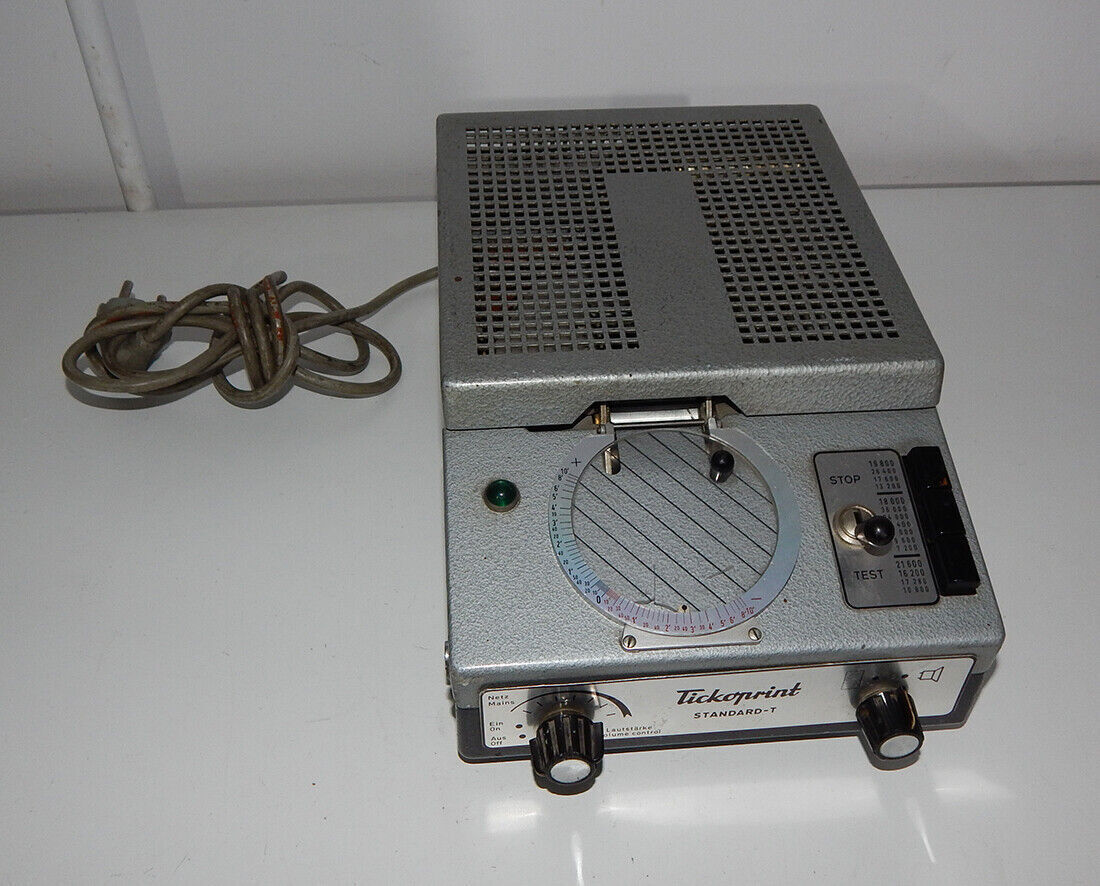 Used Tickoprint STANDARD-T Watch Timing Device - TICKOPRINT