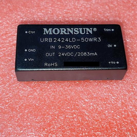 new 1pcs MORNSUN URB2424LD-50WR3 DC-DC power module 24V to 24V 50W 2083mA - MORNSUN