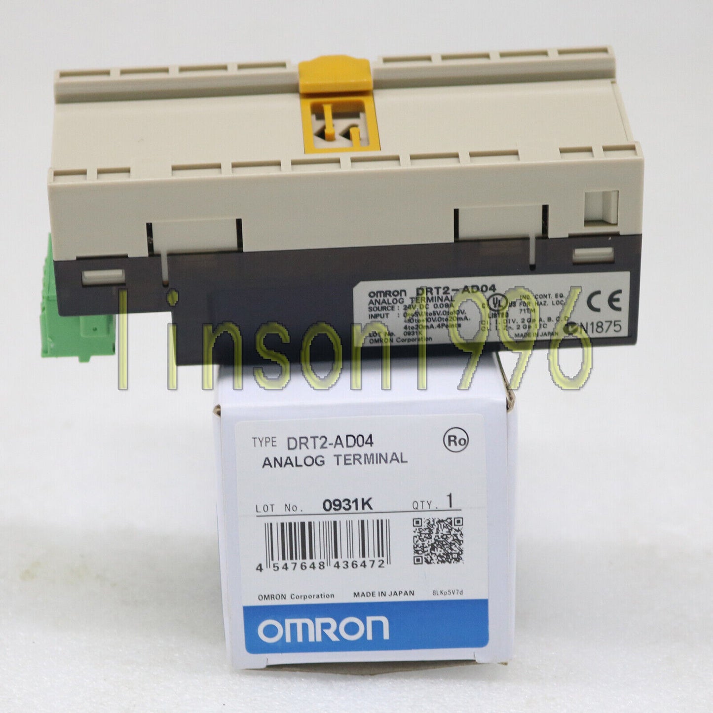 OMRON DRT2AD04 PLC Remote Module Fast Shipment - OMRON