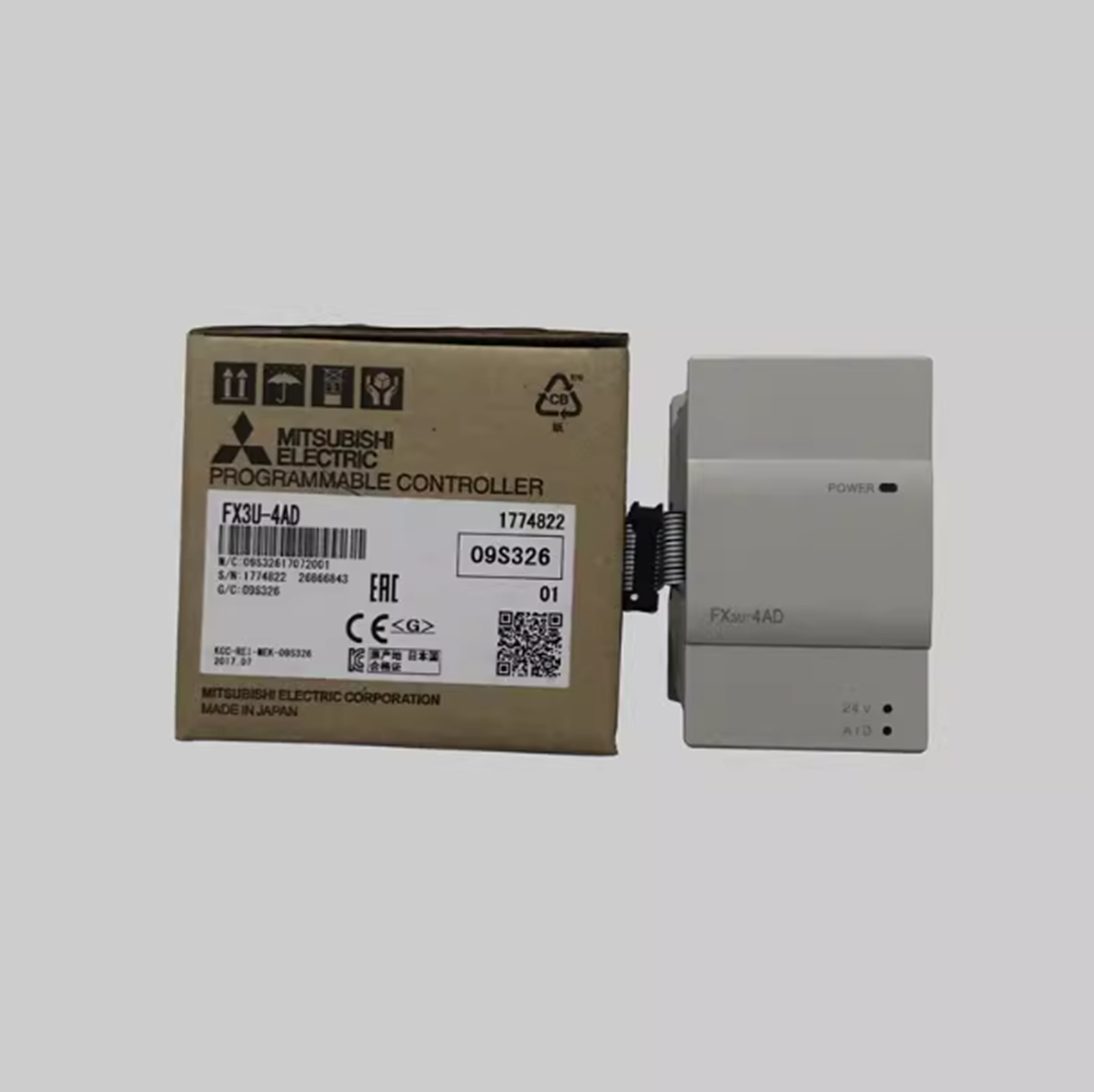 Mitsubishi FX3U-4AD PLC Module Optimized - MITSUBISHI