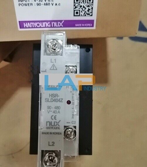 NUX HSR-SLD404Z Solid State Relay 4-32VDC 90-480VAC - NUX