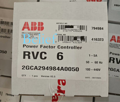 1pc ABB RVC-6   Power Factor Controller Rapid shipment