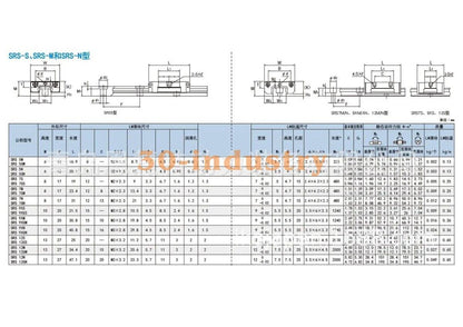 1 Pcs New SRS9XN Linear Guide Slider for Precision Movement - SIGMA CONTROLS