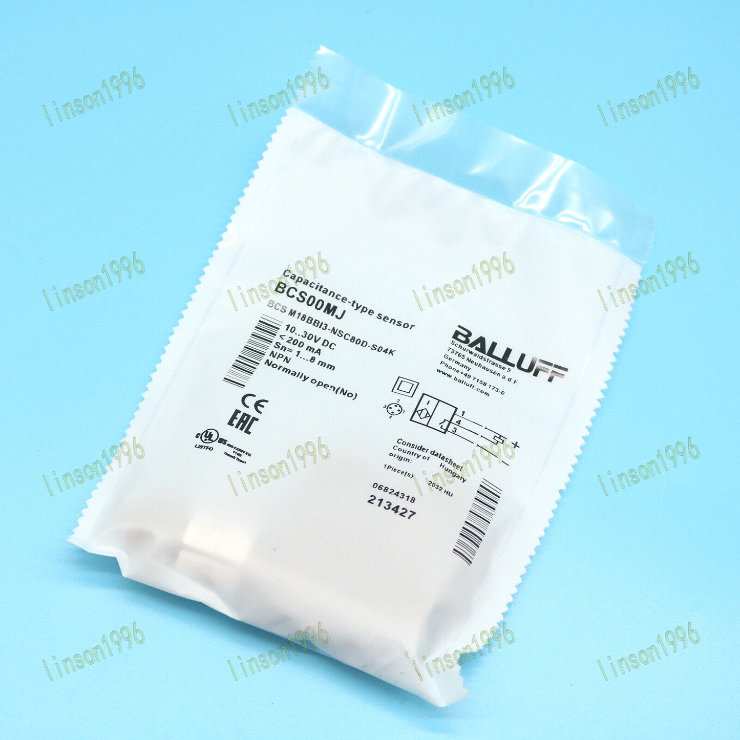 1PC BALLUFF Proximity Sensor BCS M18BBI3-NSC80D-S04K Fast - BALLUFF