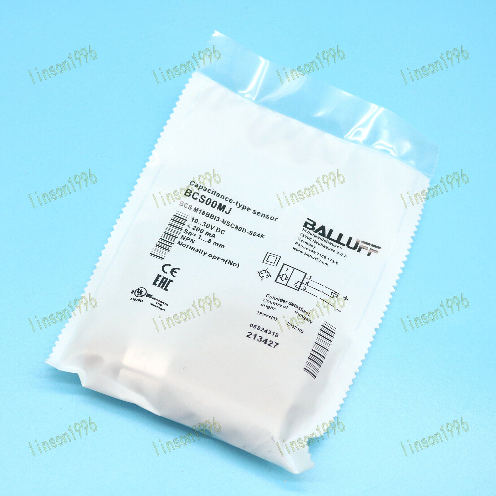 1PC BALLUFF Proximity Sensor BCS M18BBI3-NSC80D-S04K Fast - BALLUFF