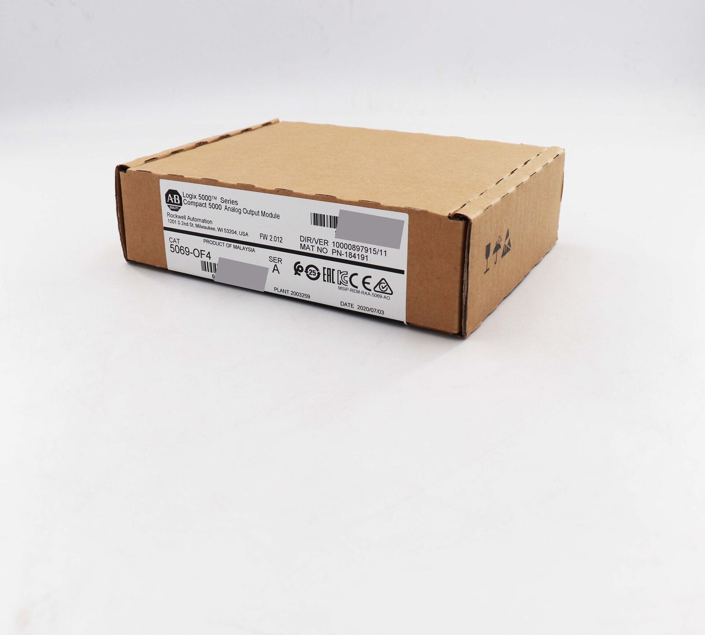 Allen-Bradley CompactLogix 5000 Analog Output Module 5069-OF4 | 5000 Series | 50 Analog Output Modules | CompactLogix | Industrial Automation | Process Control | 5069-OF4 - ALLEN-BRADLEY