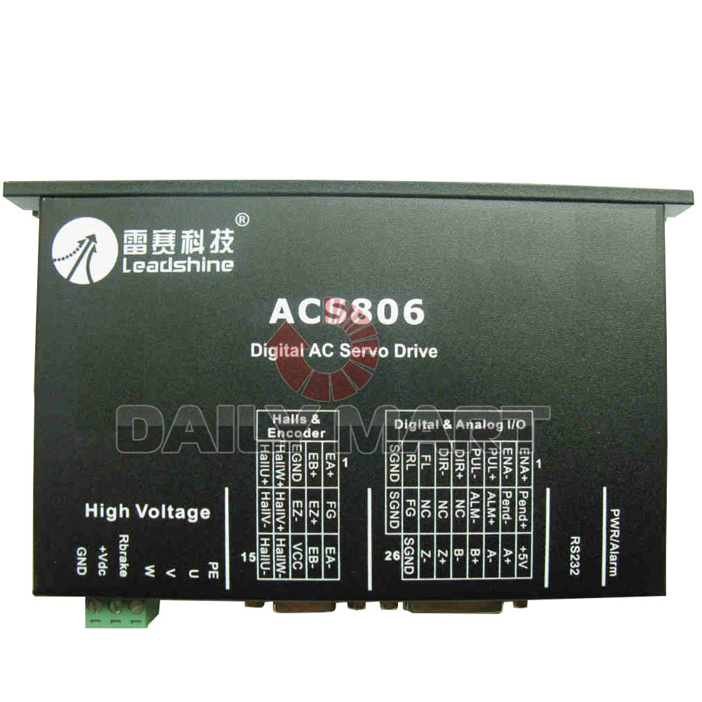 new Leadshine ACS806 Max 80 VDC 18A 32-Bit DSP Peak Digital Brushless Servo Drive