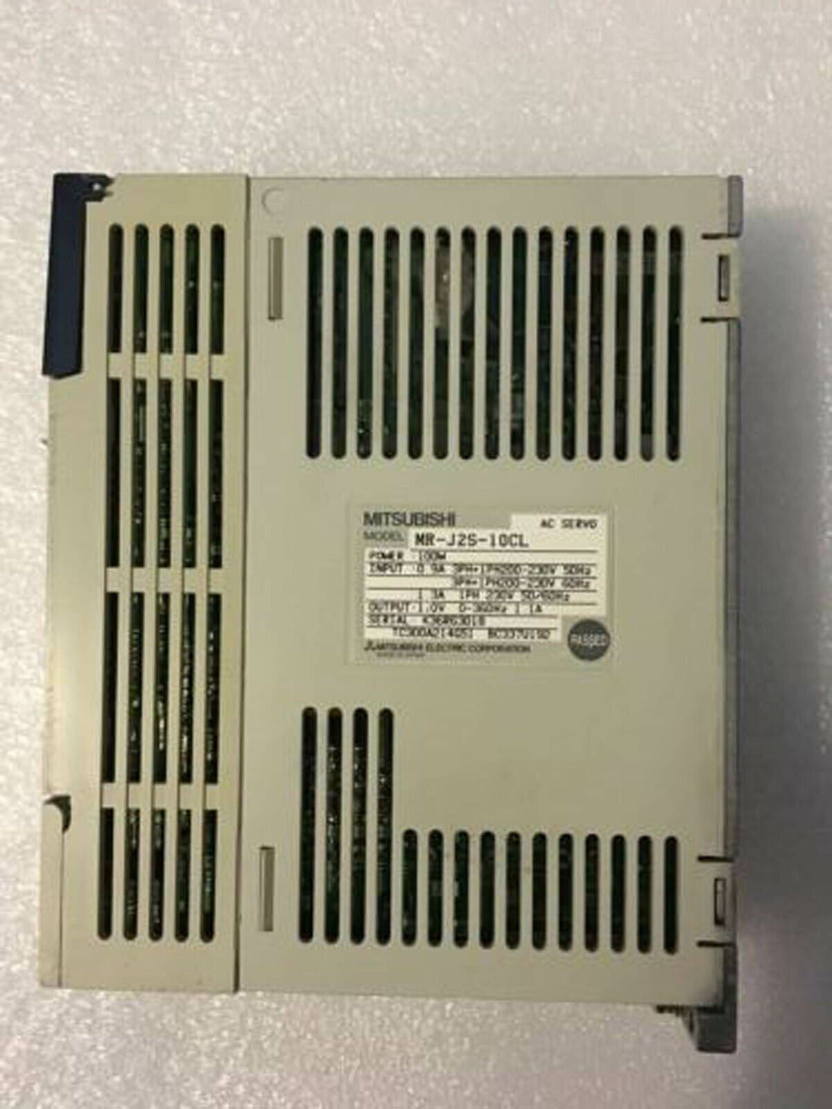 Used Mitsubishi MRJ2S10CL Servo Driver – Fully Tested - MITSUBISHI