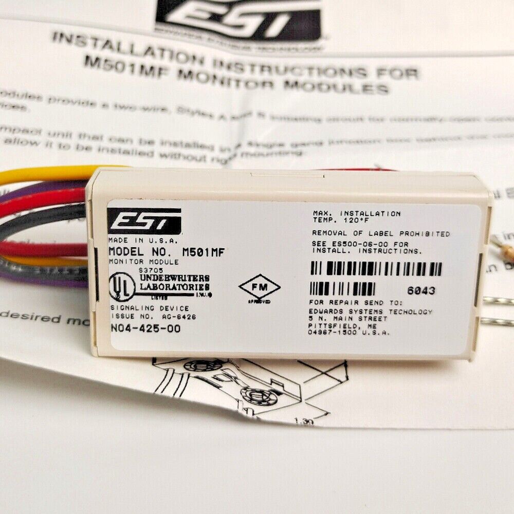 Brand New Est Edeards M501MF Mini Monitoring Module UPS - EST EDEARDS