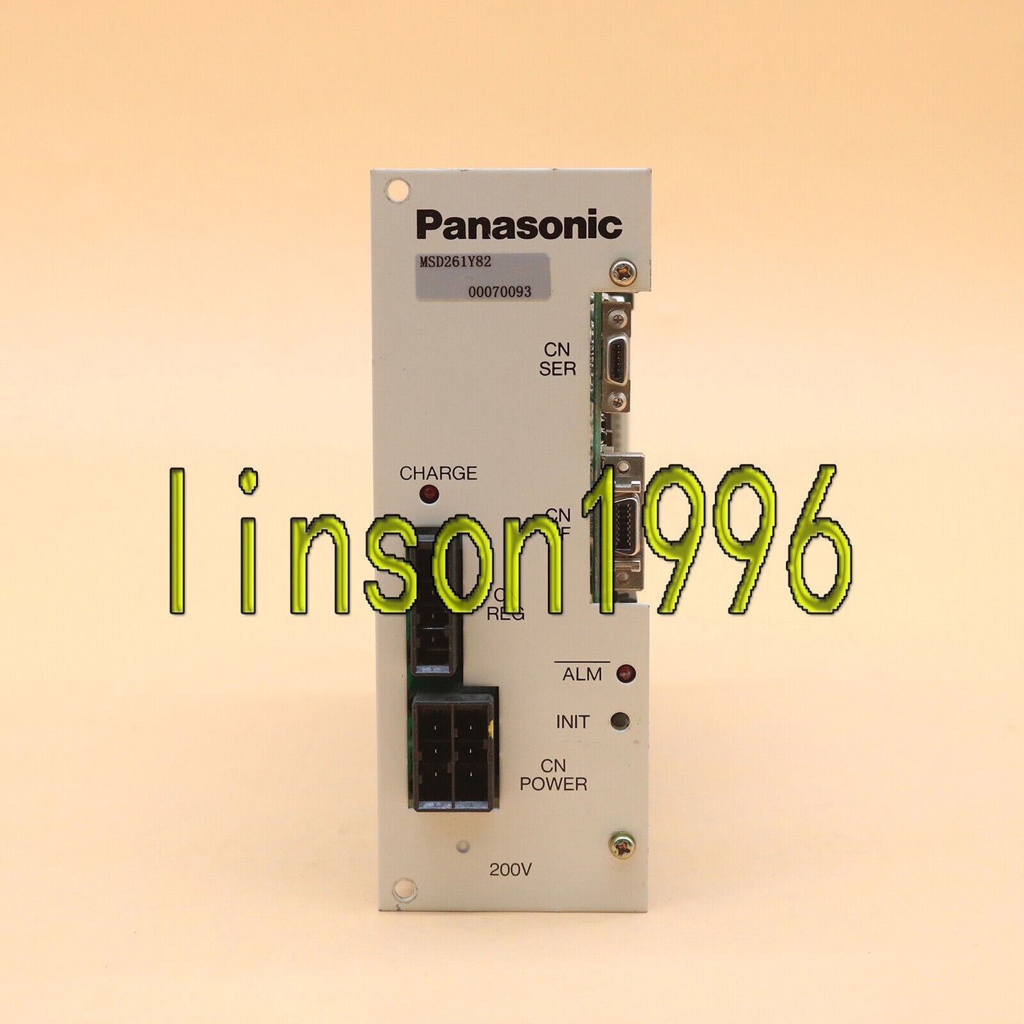 Used Panasonic MSD261Y82 Driver Tested in Good Condition - PANASONIC