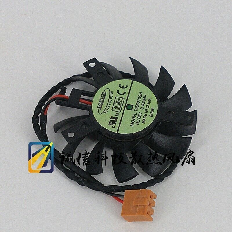 new 1pcs RFLOW T055010SH 5V 0.40A 45mm 27*35*35MM graphics card fan - RFLOW