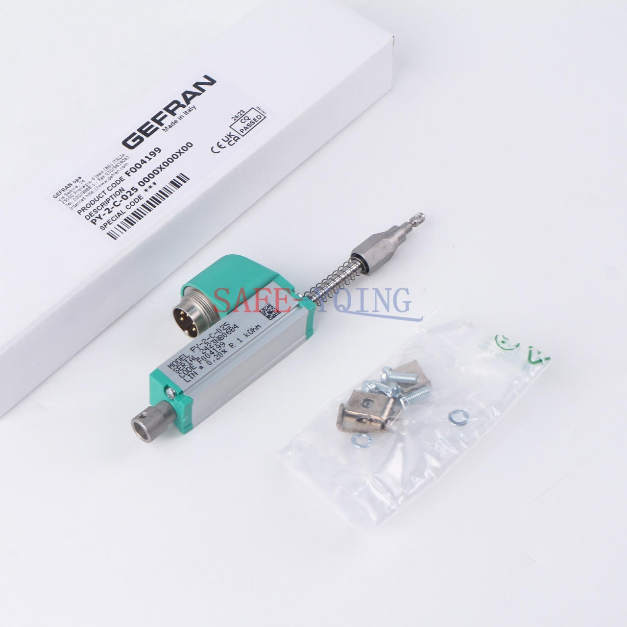 1PCS GEFRAN Displacement Sensor PY-2-C-025
