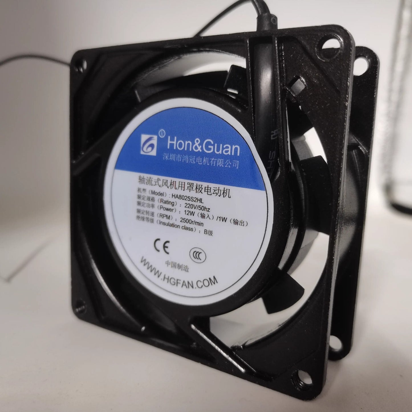 1PCS HA8025S2HL 220V 12W 8CM Axial Cooling Fan