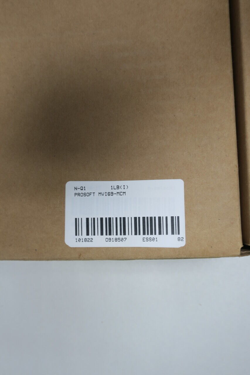 ProSoft Modbus Communication Module MVI69-MCM Master/Slave Support - PROSOFT