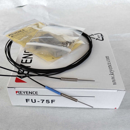 New ONE KEYENCE Fiber Optic Sensor Model FU-75F in Box - KEYENCE