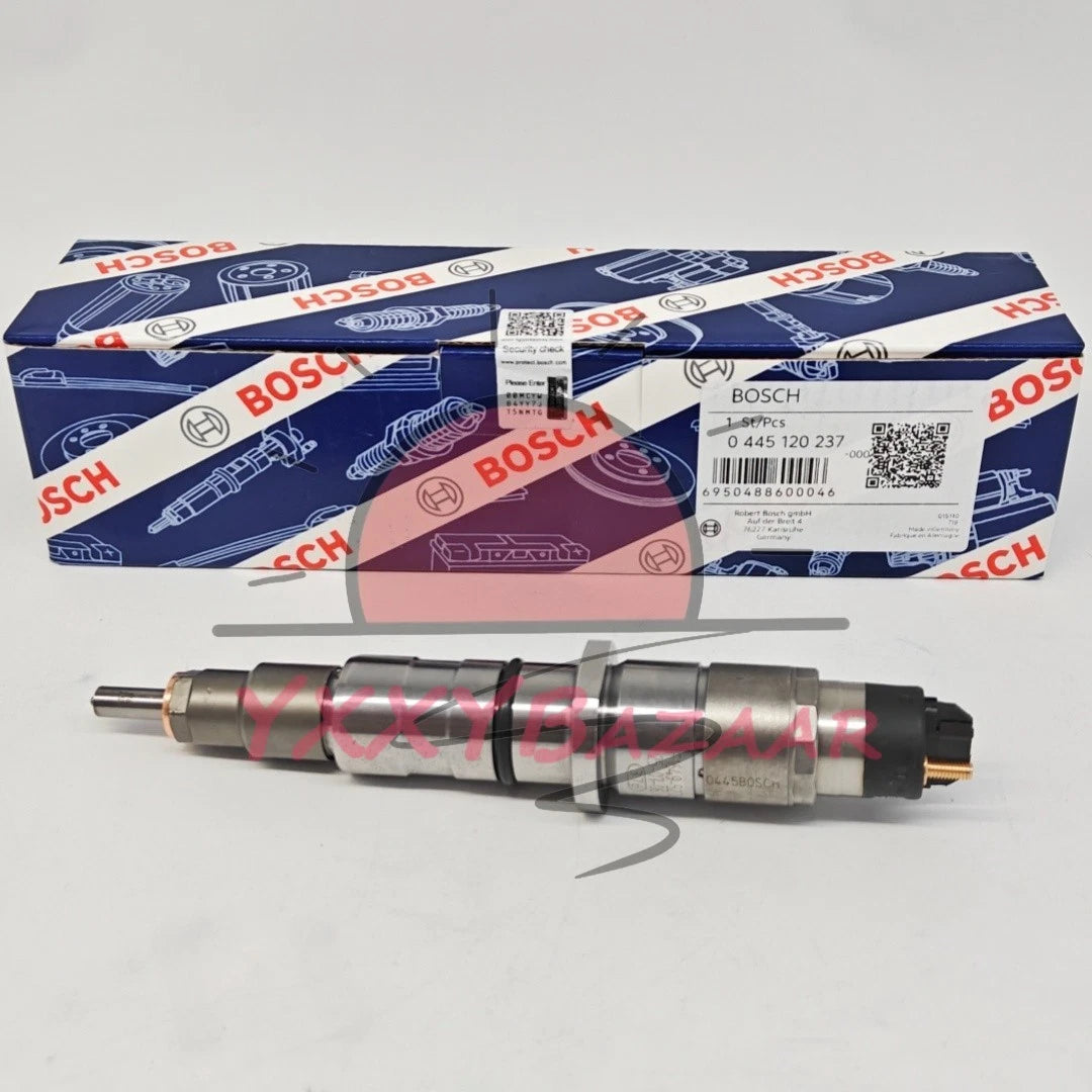 6x 0445120237 Fuel Injectors 4934411 4944476 Bosch For Cummins ISC ISL 8.3L 8.9L