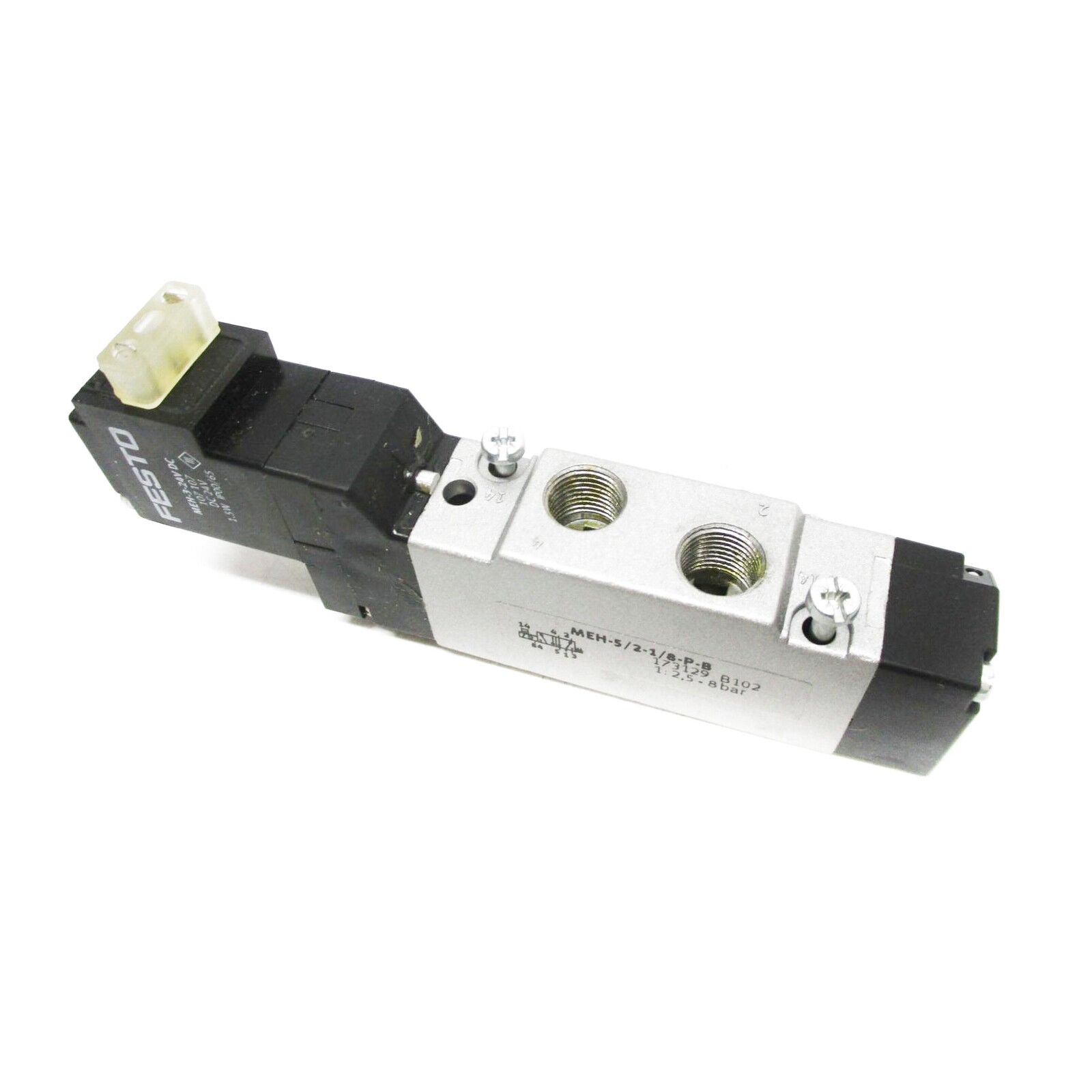 FESTO MEH-5/2-1/8-P-B 173129 PNEUMATIC SOLENOID VALVE - FESTO