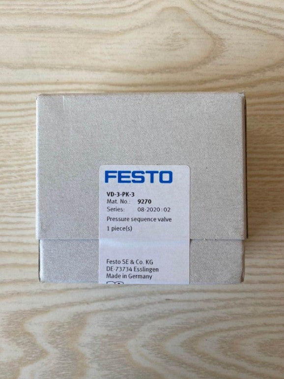 1PC Festo VD-3-PK-3 9270 Air Operated Valve