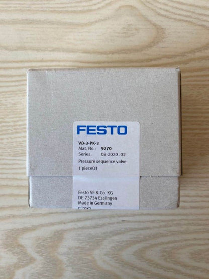 1PC Festo VD-3-PK-3 9270 Air Operated Valve