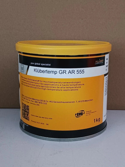 KLUBER Lubrication Klubertemp GR AR 555 Grease 1Kg ( 35.3 OZ) free ship