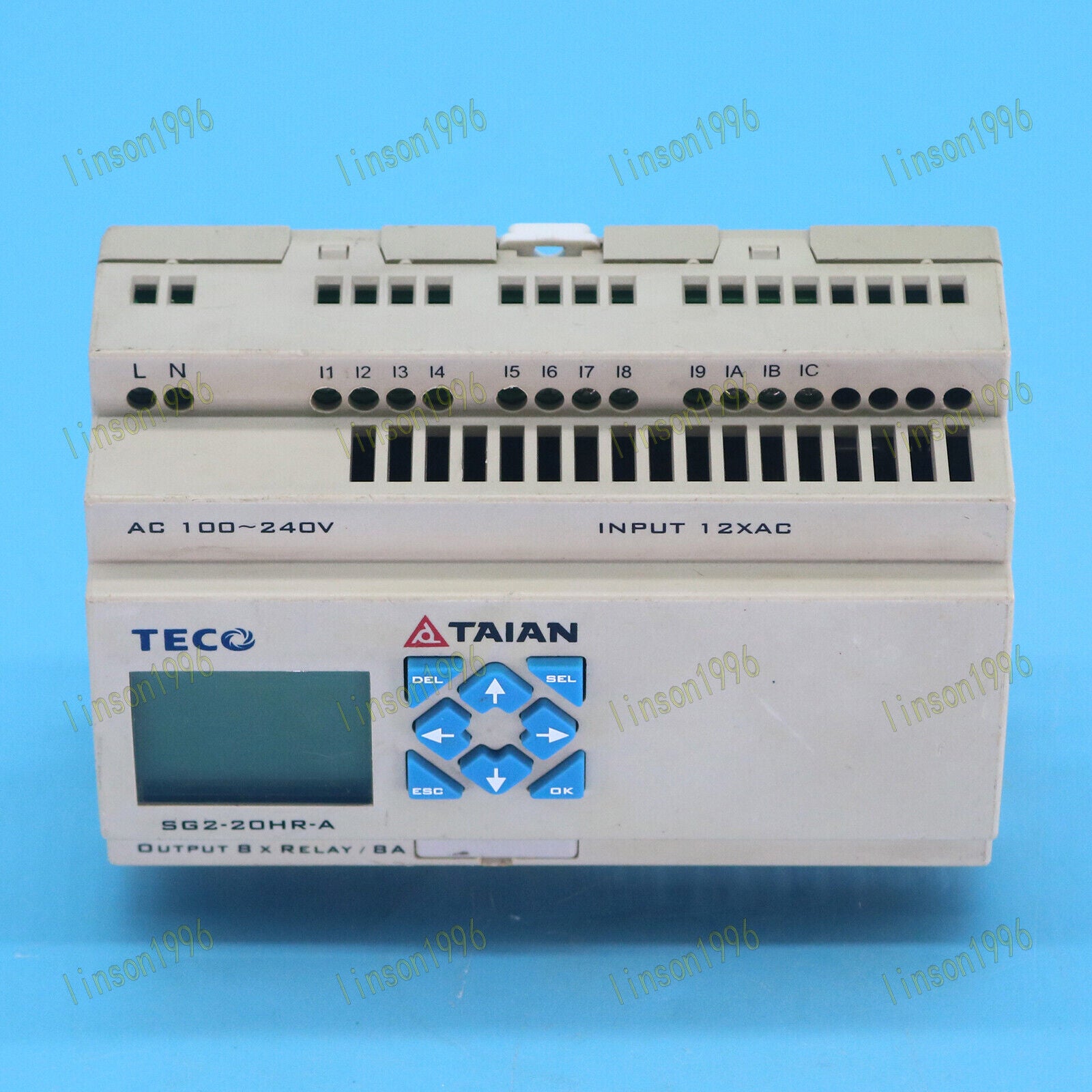 used One  For TECO SG2-20HR-A Programmable Controller Fully Tested TECO