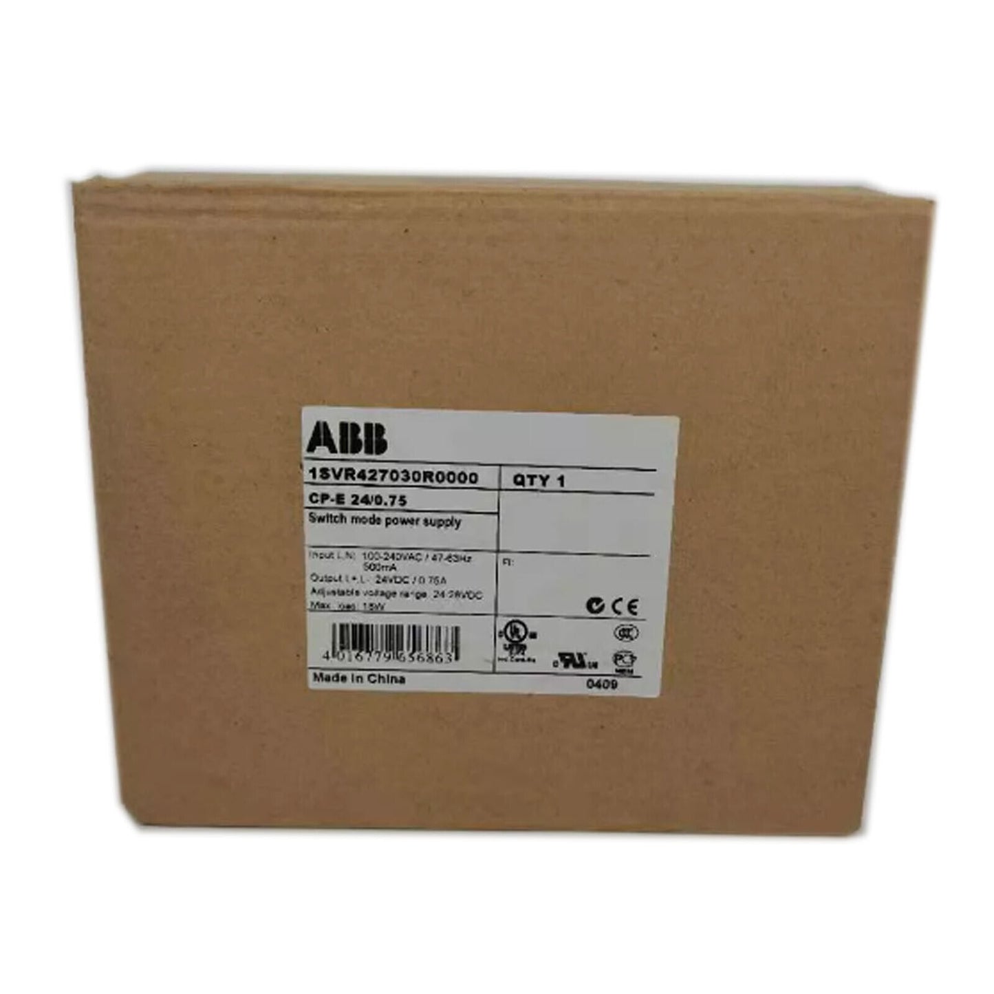 new ABB CP-E 24/0.75 PLC Switched Mode Power Supply Supplies - ABB