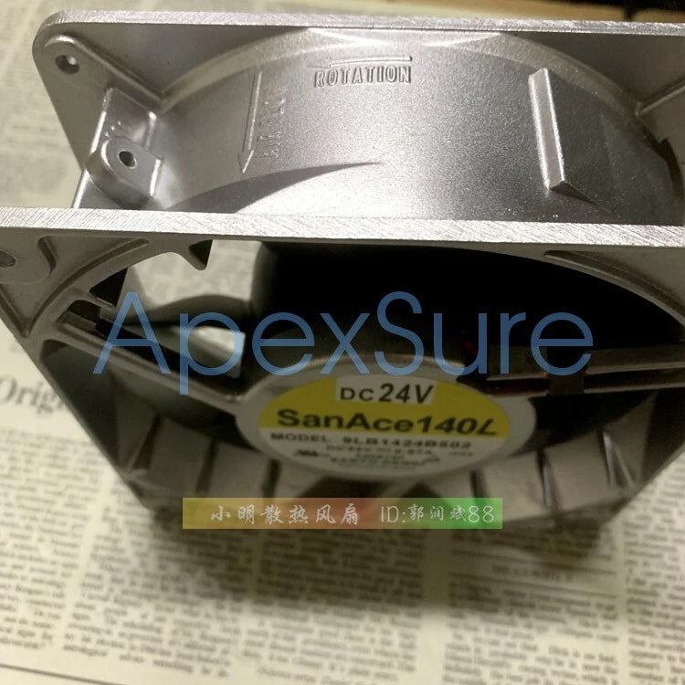 1pcs SANACE140L 9LB1424B502 24V 0.97A 14050 140mm Axial Fan