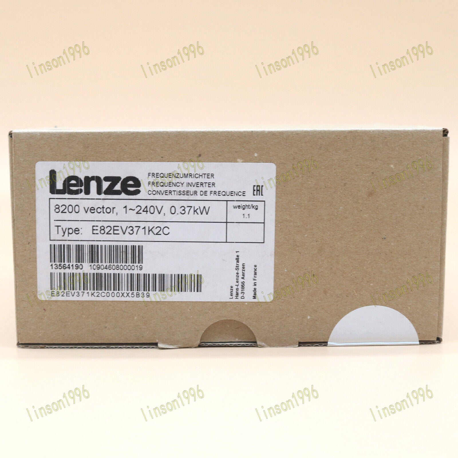 Lenze E82EV371K2C Servo Driver Inverter - LEONI