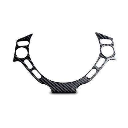 For 09-16 Nissan GTR R35 Matte Dry Carbon Fiber Steering Wheel Center Trim